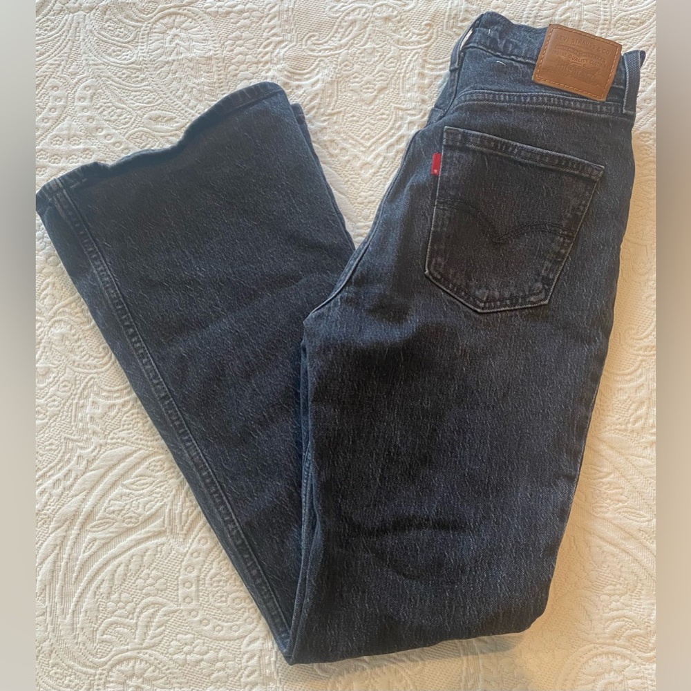 Levi’s 70s High Flare women’s size 26 black